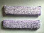 High-Absorbent Bamboo Sweatbands PURPLE (Twin Pack) HOCKEY FIGHTS CANCER