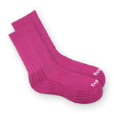 Athletic Pink Cushion Bamboo Socks